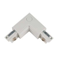 Коннектор для трековых светильников UBX-A21 WHITE 1 POLYBAG (бел.) Uniel 09762