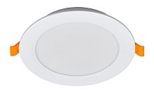 Светильник светодиодный PLED DL7 WH Downlight 24Вт 4000К 220х26мм IP54 ДВО встраив. JazzWay 5042568
