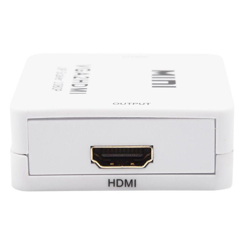 Конвертер VGA + Стерео 3.5мм на HDMI пластик бел. Rexant 17-6930 фото 2