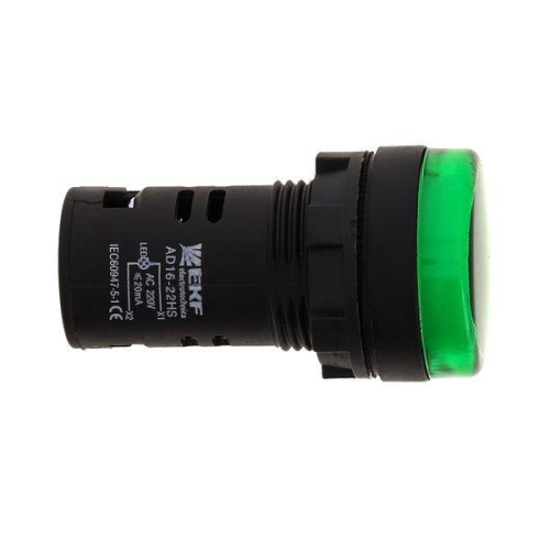 Матрица светодиодная AD16-22HS зел. 12В AC/DC PROxima EKF ledm-ad16-g-12 фото 2