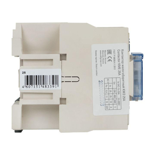 Контактор КМЭ 25А кат. 220В AC 1НЗ EKF ctr-s-25-220-nc фото 8
