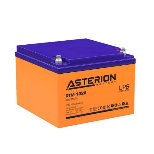 Батарея аккумуляторная 12В 26А.ч ASTERION DTM 1226 NC