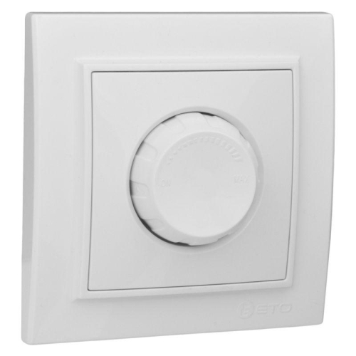 Светорегулятор СП Минск 600Вт 220В бел. Basic EKF ERD06-101-10 фото 6