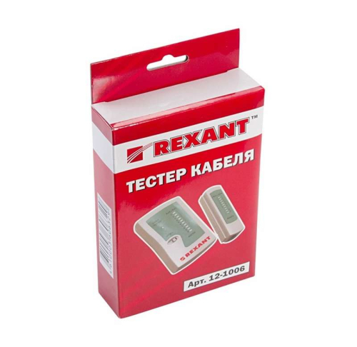 Тестер кабеля RJ45+RJ11 (HT-C004) (TL-468) Rexant 12-1006 фото 2