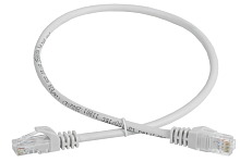 Патч-корд кат.5е UTP 1м сер. GENERICA ITK PC01-C5EU-1M-G