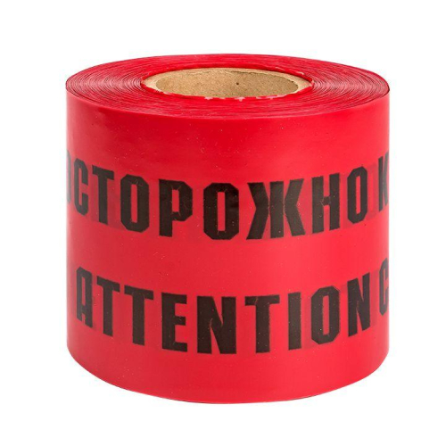 Лента сигнальная ЛСЭ "Осторожно кабель" 250х100 Basic EKF lse-250x100-bas фото 2
