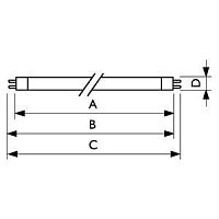 Лампа люминесцентная Master TL5 HO 49W/865 SLV/40 49Вт T5 6500К G5 PHILIPS 927927586555