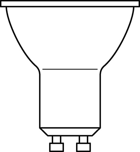 Лампа светодиодная LED Value LVPAR1635 5SW/840 230В GU10 10х1 RU OSRAM 4058075581364 фото 2