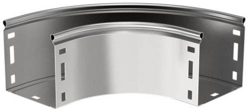 Угол для лотка плавн. 90град. тип Г01 ESCA 100х300мм IEK CPG01-0-90-100-300