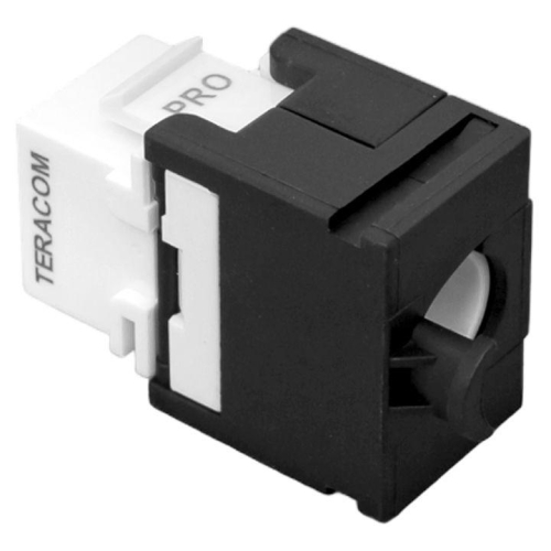 Модуль Keystone кат.5e неэкранированный 110 IDC 180град. самозажимной (Toolless) черн. TeraLINK PRO EKF TRP-KSTN-T180D-5EUTP-BLK фото 2