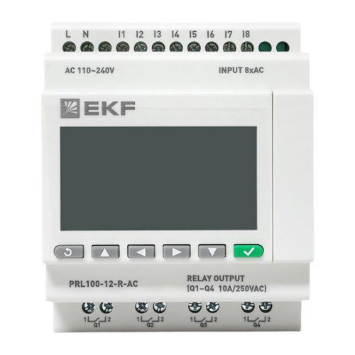 Реле программируемое PRO-Relay PRL100-12-R-AC EKF PRL100-12-R-AC фото 6