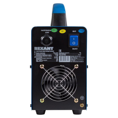 Аппарат сварочный инверторный АС-220А Rexant 11-0913 фото 3