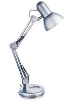 Светильник KD-313 C03 настол. 230В 60Вт E27 серебро Camelion 13641