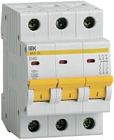 Выключатель автоматический модульный 3п D 40А 4.5кА ВА47-29 IEK MVA20-3-040-D