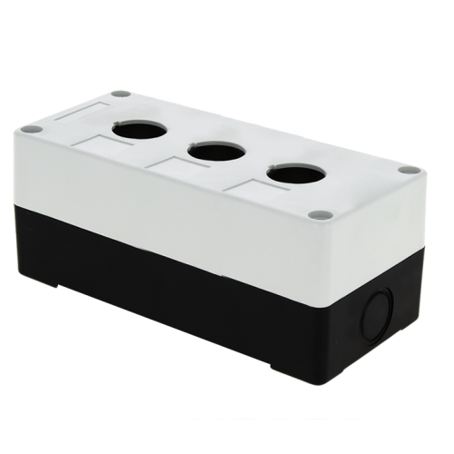 Корпус КП 103 3 кнопки белый EKF cpb-103-w фото 2