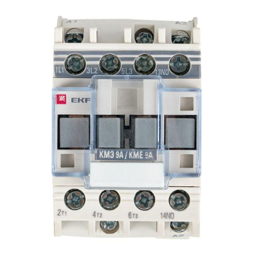Контактор КМЭ 9А кат. 110В AC 1НО PROxima EKF ctr-s-9-110 фото 2