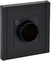 Термостат электронный FORTE&PIANO FP152 с индикацией черн. IEK FP-RT11-K02