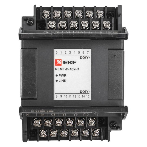 Модуль дискретного вывода REMF 16 PRO-Logic EKF REMF-D-16Y-R фото 3