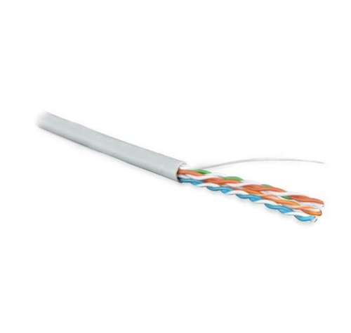 Кабель витая пара U/UTP кат.5e 4х2х24AWG solid LSZH нг(А)-HF UUTP4-C5E-S24-IN-LSZH-OR-305 оранж. (уп.305м) Hyperline 46858
