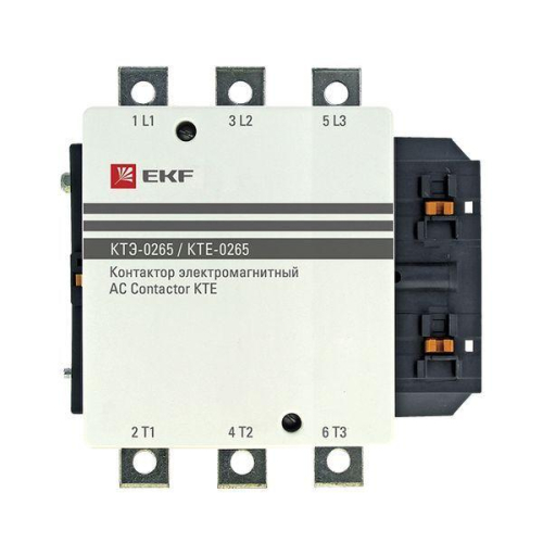Контактор КТЭ 265А кат. 380В AC 1НО EKF ctr-b-265-380 фото 2