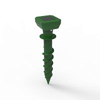 Отпугиватель кротов ультразвуковой радиус R=25м SCREW на солнечной батарее ЧЕТЫРЕ СЕЗОНА 71-0157-F
