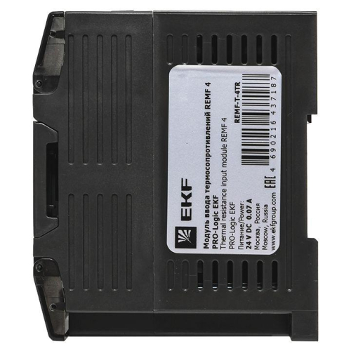 Модуль ввода термосопротивлений REMF 4 PRO-Logic EKF REMF-T-4TR фото 6