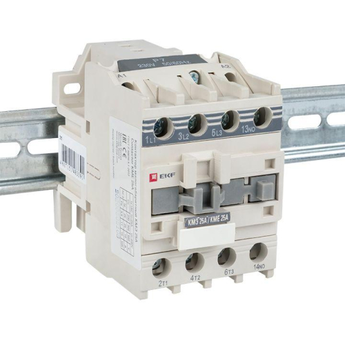 Контактор КМЭ 25А кат. 220В AC 1НЗ EKF ctr-s-25-220-nc фото 6