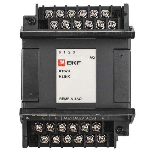 Модуль аналогового вывода REMF 4 PRO-Logic EKF REMF-A-4AO фото 4