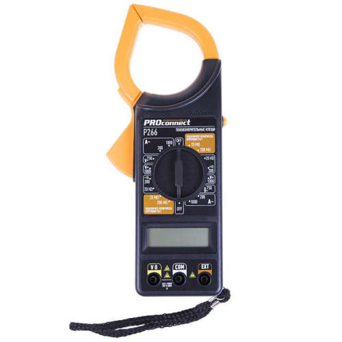 Клещи токовые P266 PROCONNECT 13-3050 фото 4