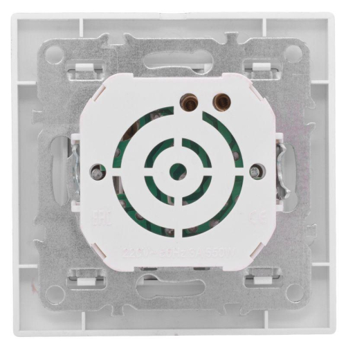 Светорегулятор СП Минск 600Вт 220В бел. Basic EKF ERD06-101-10 фото 5