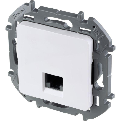 Розетка информационная RJ45 Inspiria CAT.6 UTP бел. Leg 673830 фото 3