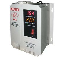 Стабилизатор напряжения АСН-1000 Н/1-Ц 1ф 1кВт настен. с одной розеткой IP20 релейный Lux Ресанта 63/6/14