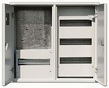 Корпус метал. учетный навес. 2-двер 520х585х160 3-фазн 48мод. SchE 30404DEK