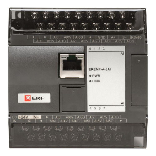 Модуль аналогового ввода EREMF 8 PRO-Logic EKF EREMF-A-8AI фото 4