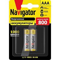 Аккумулятор 94 461 NHR-800-HR03-BP2 (блист.2шт) Navigator 94461