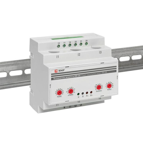 Ограничитель мощности 3ф ОМ-630 PROxima EKF rel-pl-630 фото 7