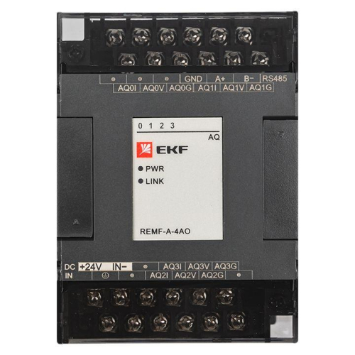 Модуль аналогового вывода REMF 4 PRO-Logic EKF REMF-A-4AO фото 3