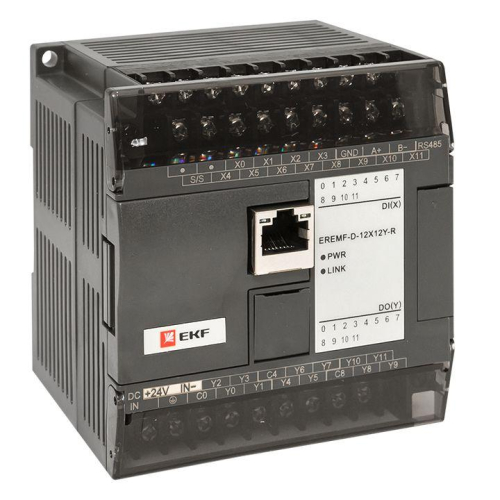 Модуль дискретного ввода/вывода EREMF 12/12 PRO-Logic EKF EREMF-D-12X12Y-R фото 3