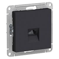 Механизм розетки компьютерной AtlasDesign RJ45 карбон SchE ATN001083