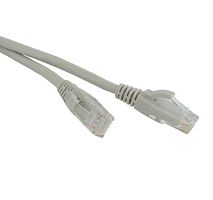 Патч-корд U/UTP кат.6 LSZH 1м PC-LPM-UTP-RJ45-RJ45-C6-1M-LSZH-GY сер. Hyperline 42236