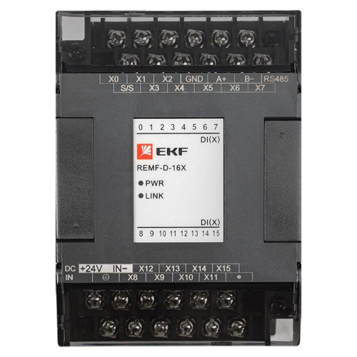 Модуль дискретного ввода REMF 16 PRO-Logic EKF REMF-D-16X фото 2