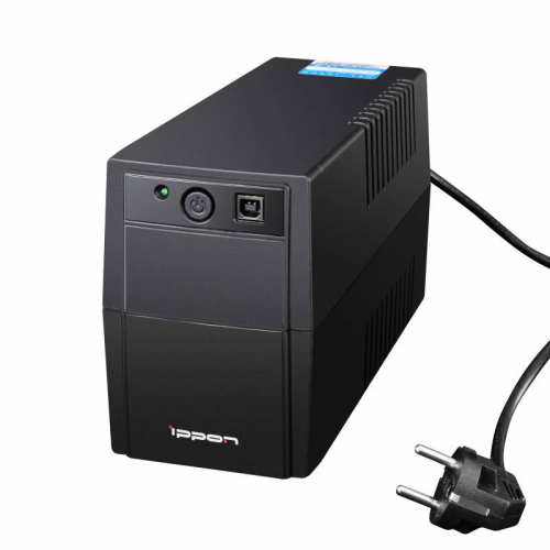 Источник бесперебойного питания Back Basic 650 Euro 360Вт 650В.А черн. IPPON 383323 фото 5