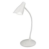 Светильник светодиодный TLD-559 Ivory-LED-280Lm-5000K-Dimmer 3Вт настол. сенсорный выкл. белый Uniel UL-00004141