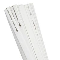 Трубка термоусадочная ТУТ нг 12/6 бел. 1м (уп.50шт) PROxima EKF tut-12-w-1m