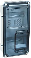 Корпус пластиковый ЩУРн-П 1/8 IP66 PC LIGHT IEK MSP1-N-08-66-L