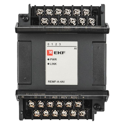 Модуль аналогового ввода REMF 4 PRO-Logic EKF REMF-A-4AI фото 3