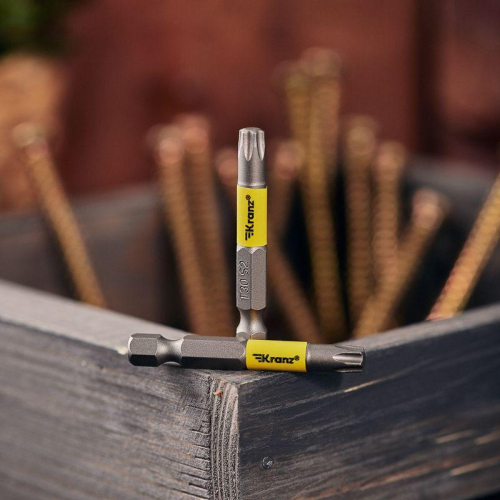 Бита Torx T30х50мм для шуруповерта (уп.2шт) Kranz KR-92-0430-1 фото 2