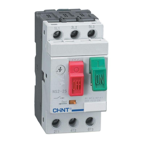 Пускатель NS2-25X 1.6-2.5А с поворотн. ручкой (R) CHINT 495182