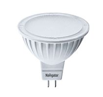 Лампа светодиодная 94 263 NLL-MR16-5-230-3K-GU5.3 5Вт 3000К тепл. бел. GU5.3 360лм 170-260В Navigator 94263