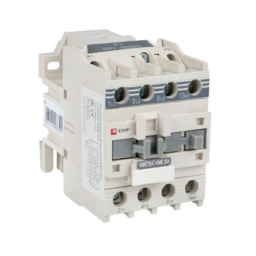 Контактор КМЭ 25А кат. 220В AC 1НЗ EKF ctr-s-25-220-nc фото 7
